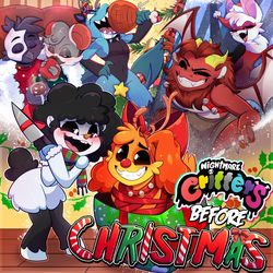 Capa de Nightmare Critters Before Christmas (Nightmare Critters Song) (feat. Jelzyart, The Mediocre Dutchman, Swiblet & DonDonut)