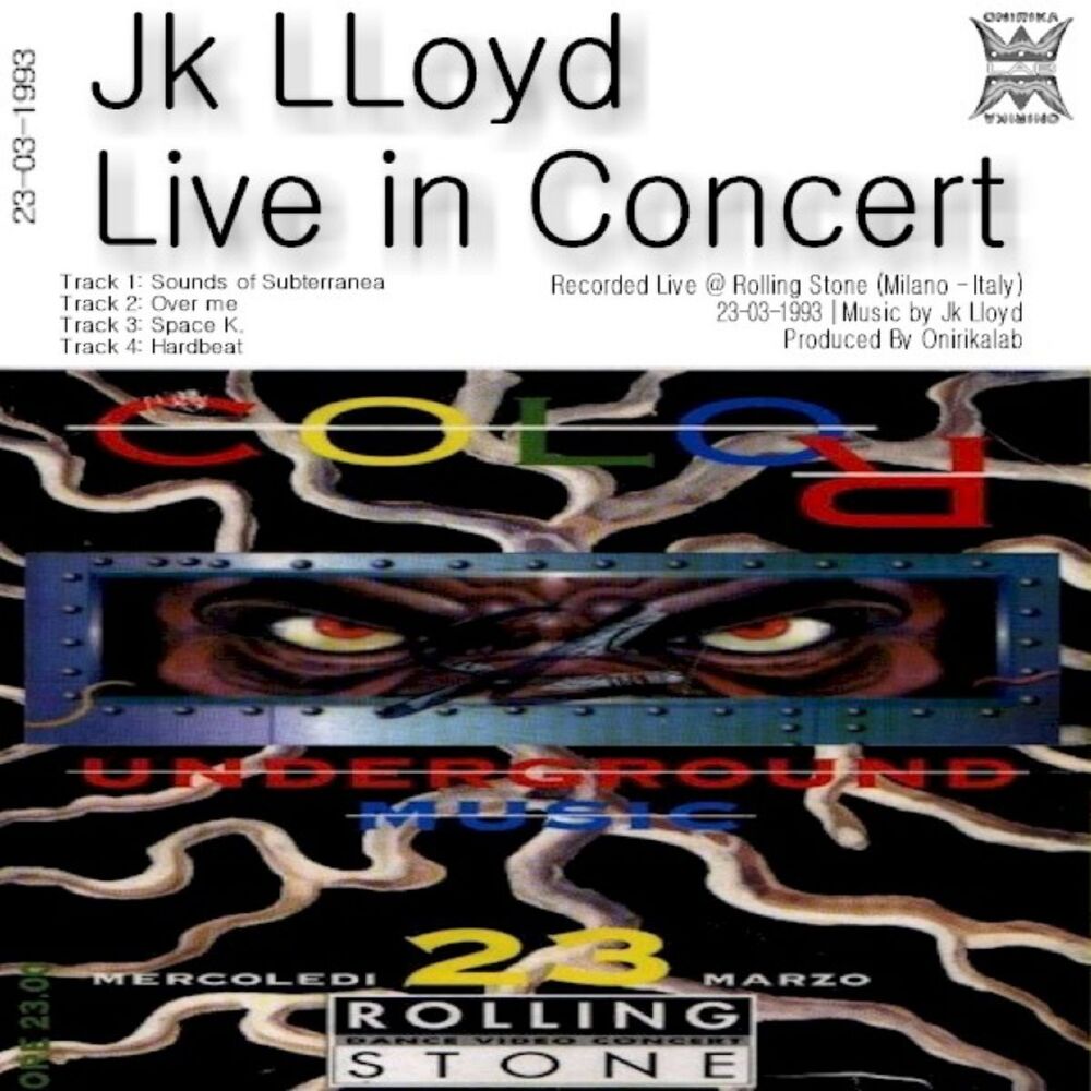 Picture of Jk Lloyd Live in Concert @ Rolling Stone (Milano Italy 23.03.1993)