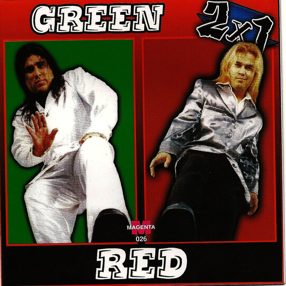 Picture of Green vs Red - 2 x 1 -