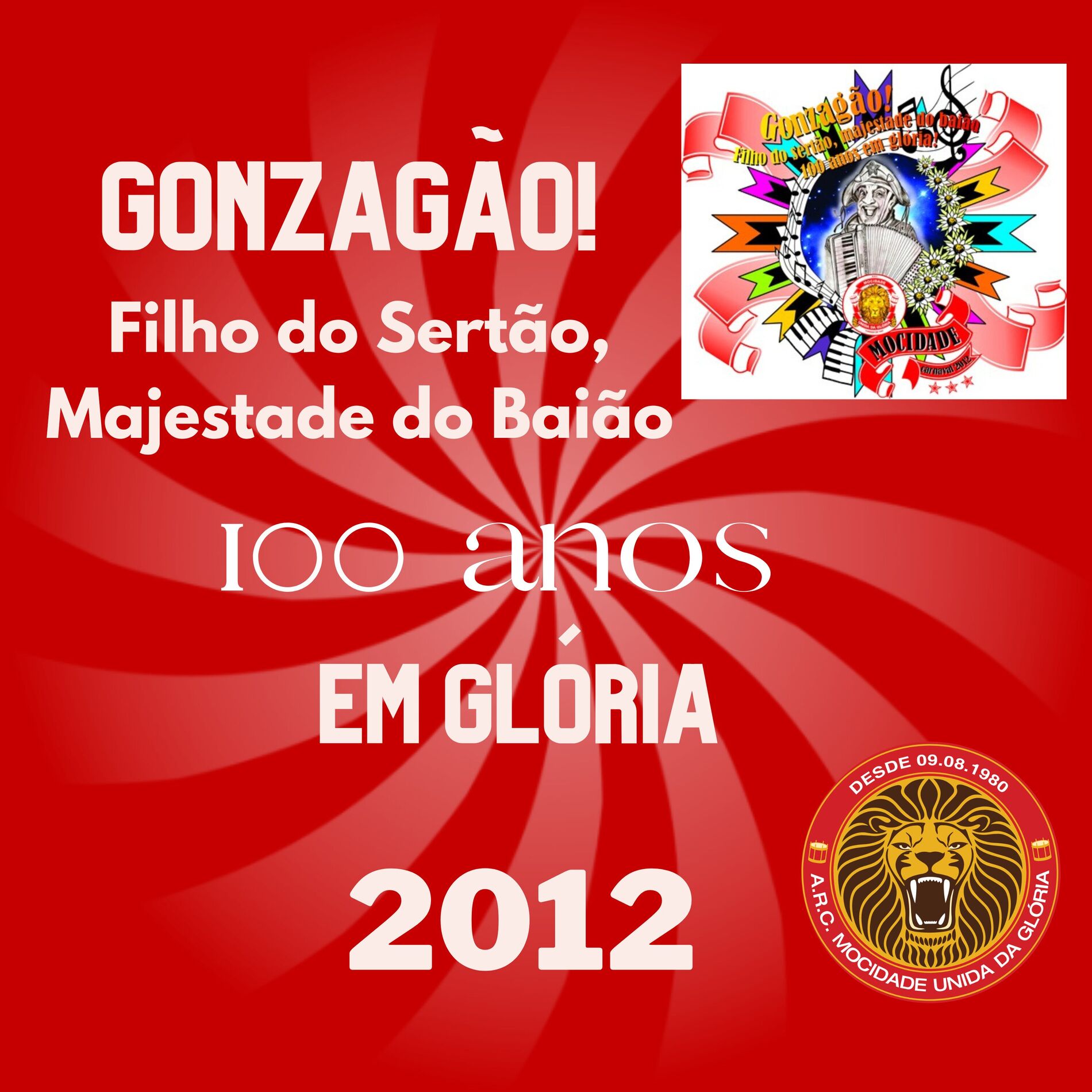 Album cover of Gonzagão! Filho do Sertão, Majestade do Baião - 100 Anos em Glória (2012)