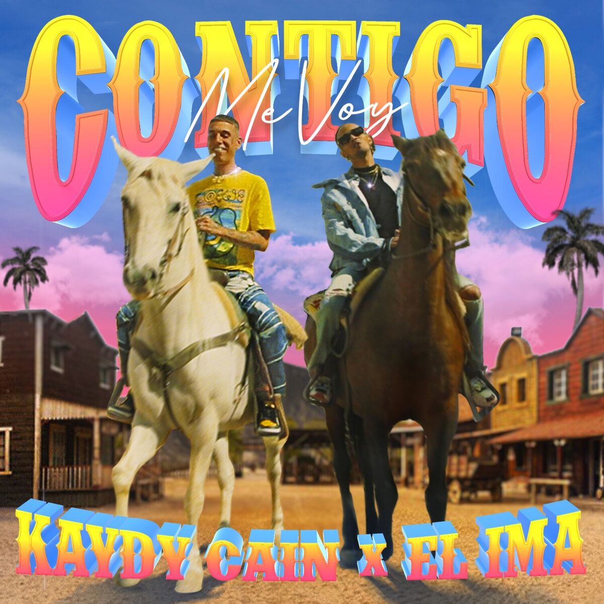Album cover of Contigo Me Voy