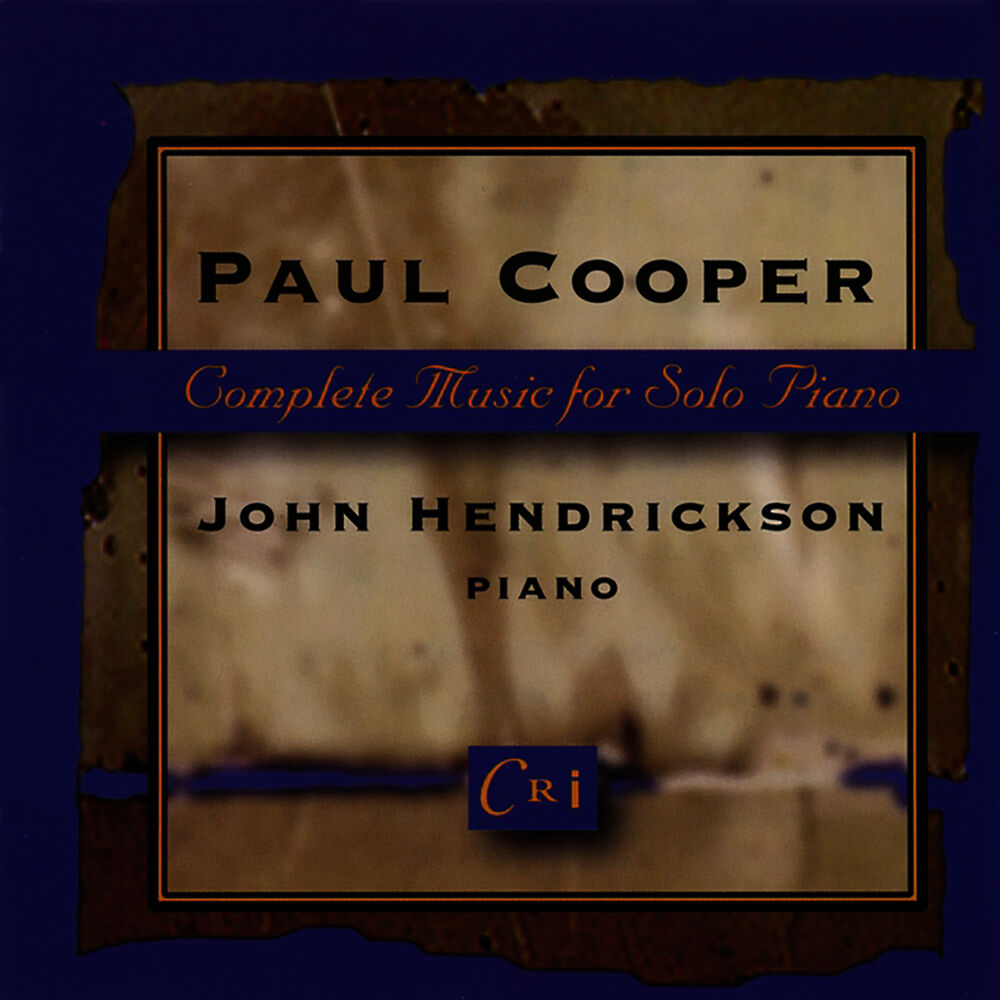 Picture of Paul Cooper: Complete Music for Solo Piano