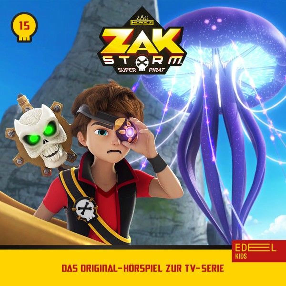 Album cover of Folge 15: Ein alter Freund von Calabrass / Das Lied der Quallen (Das Original Hörspiel zur TV-Serie)