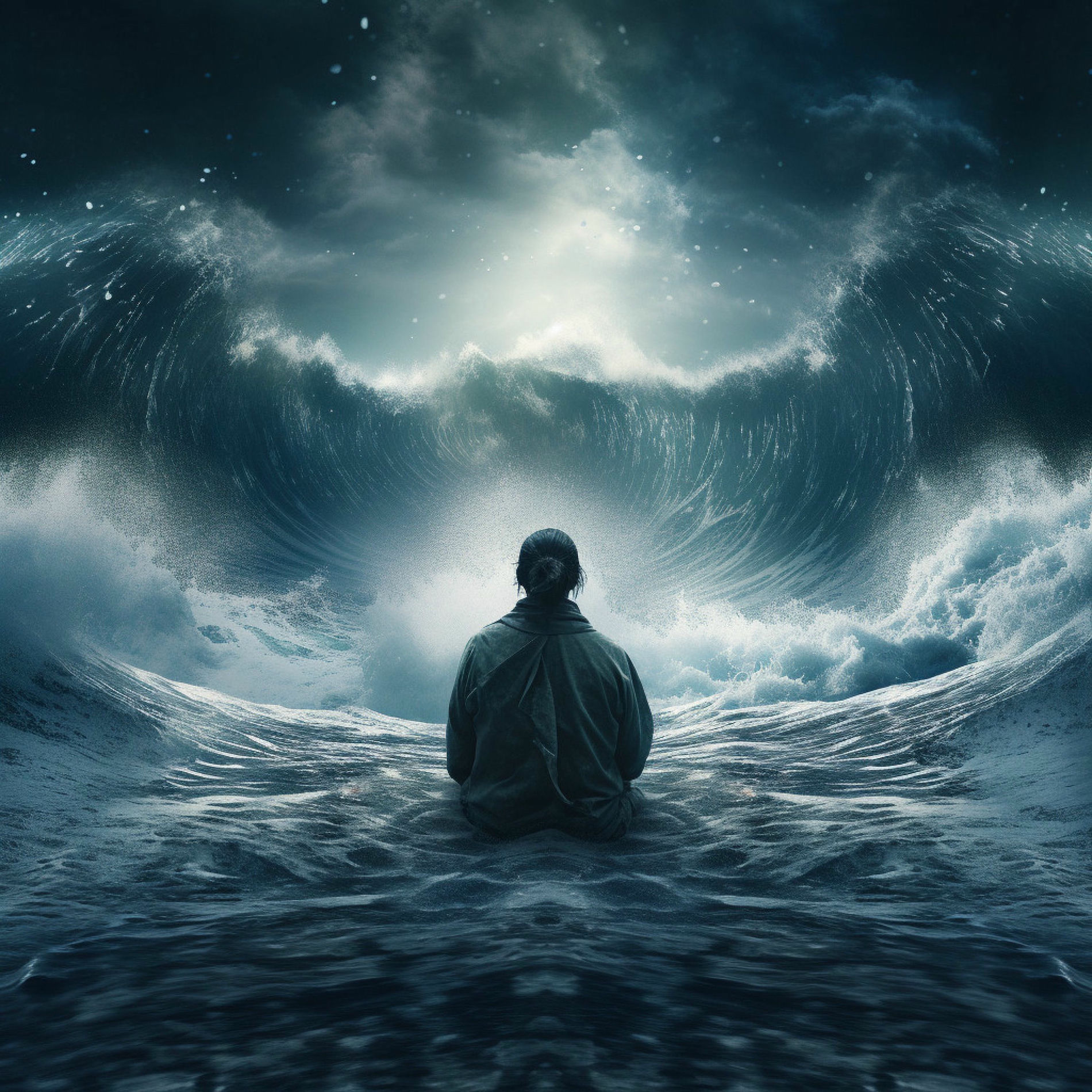 Album cover of Ocean Harmony: Meditation Wave Tunes