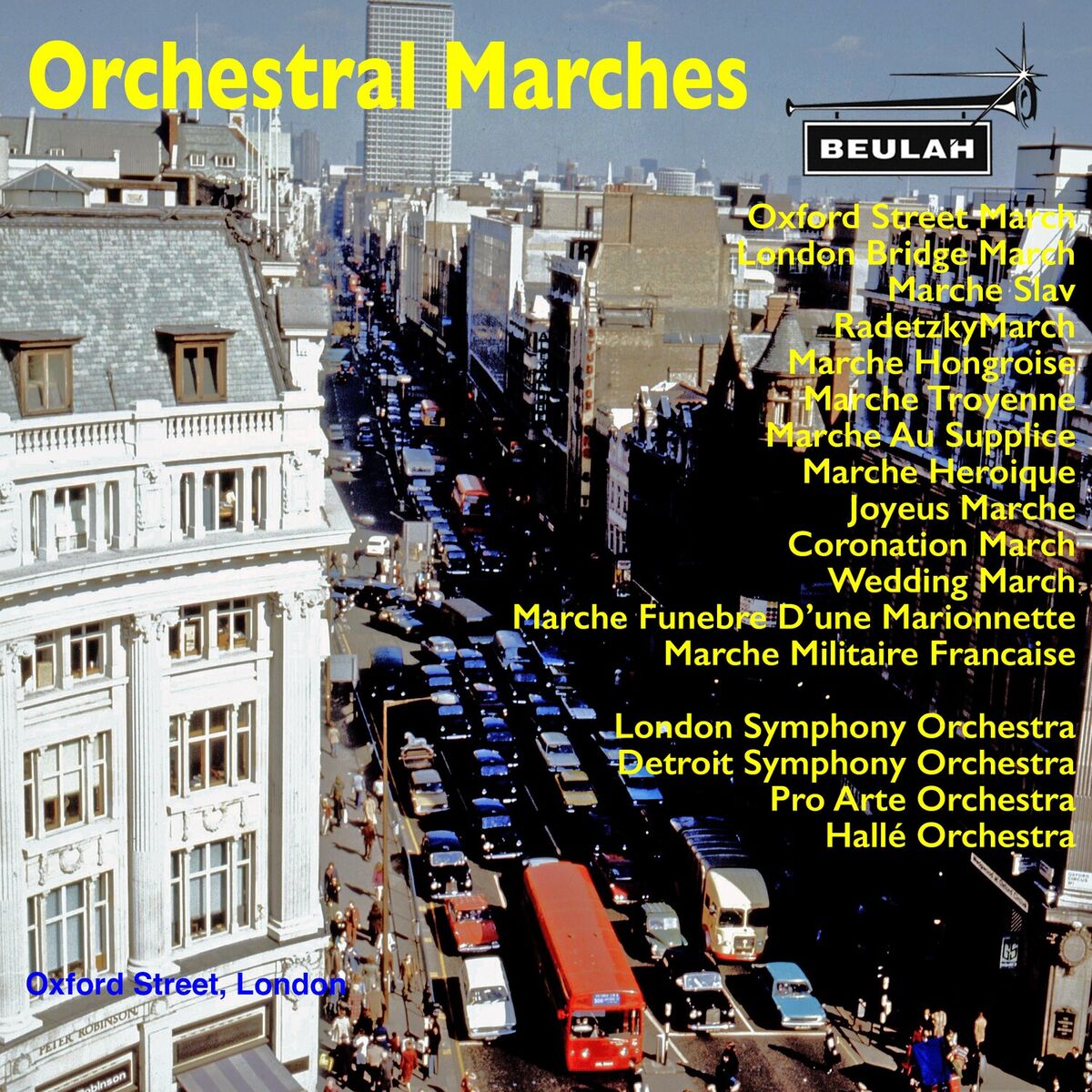 Album cover of Orchestral Marches