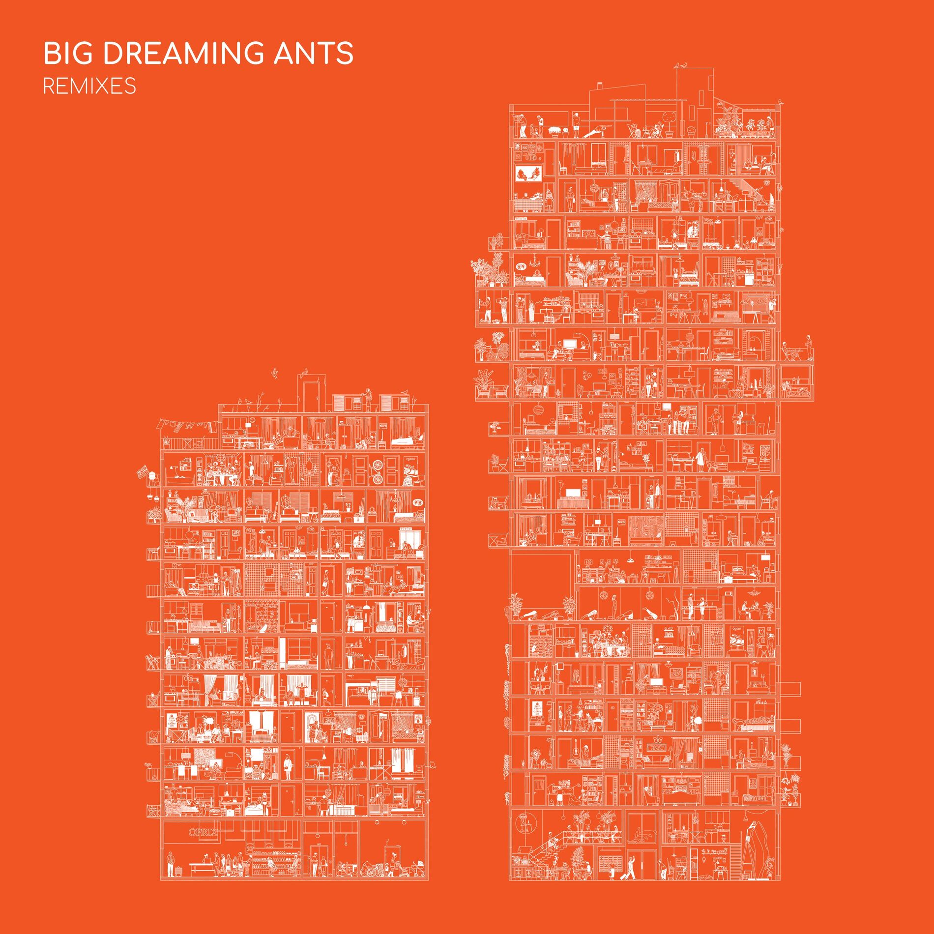 Album cover of Big Dreaming Ants Remixes