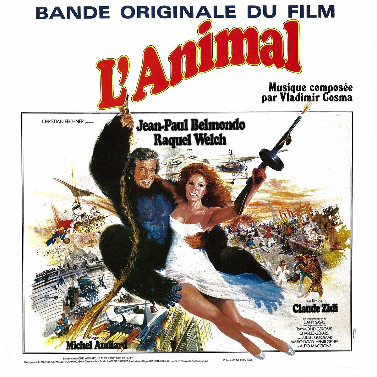 Album cover of L'animal (Bande originale du film de Claude Zidi)