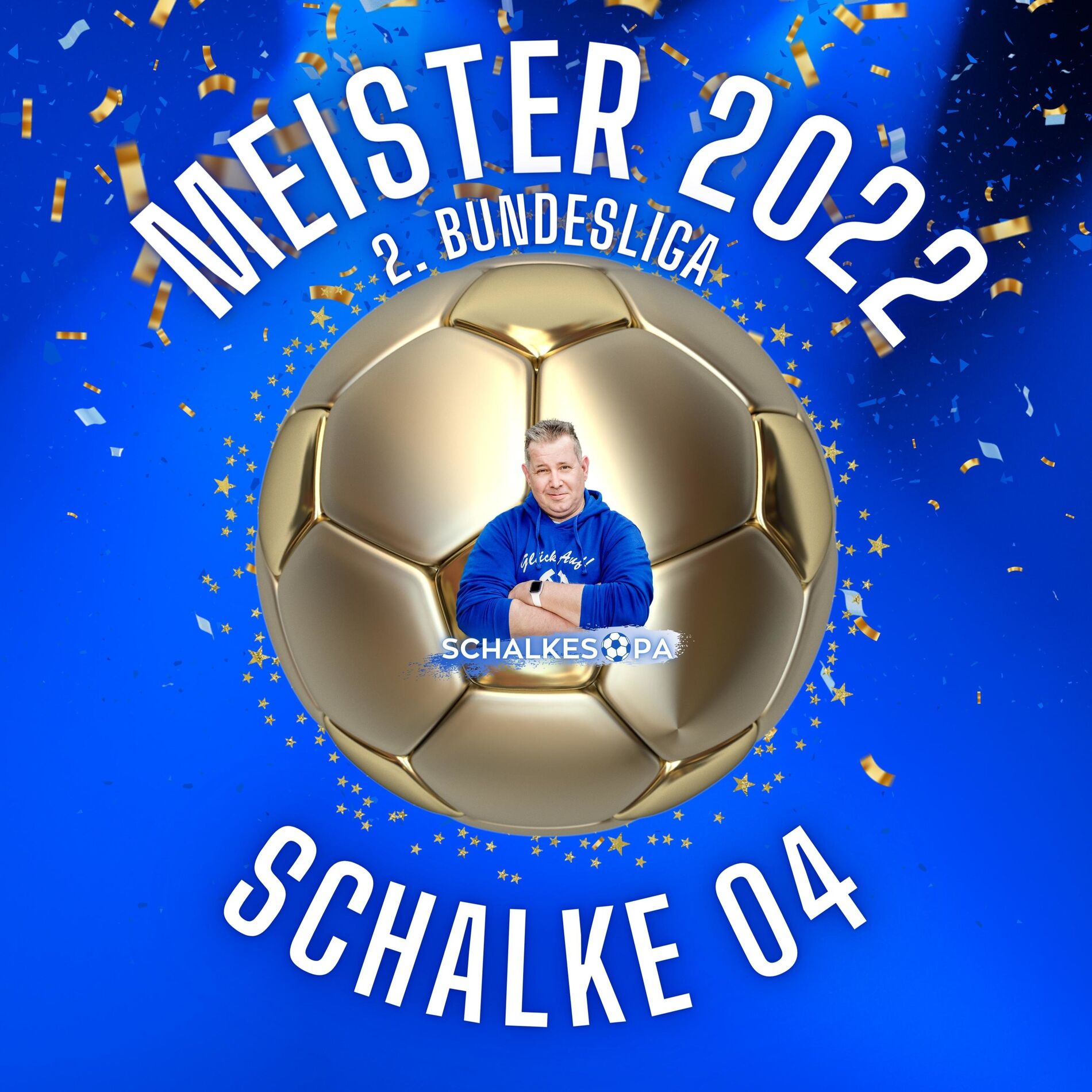 Album cover of MEISTER 2022 - 2. Bundesliga Schalke 04
