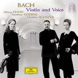 Cover of Bach - Violin and Voice