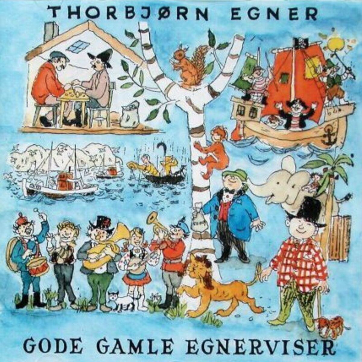 Album cover of Gode Gamle Egnerviser