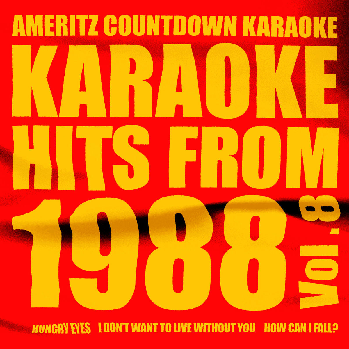 Album cover of Karaoke Hits from 1988, Vol. 8