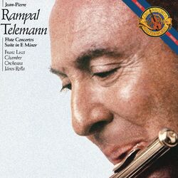 Cover of Telemannn: Ouverture Suite in E Minor & Flute Concertos