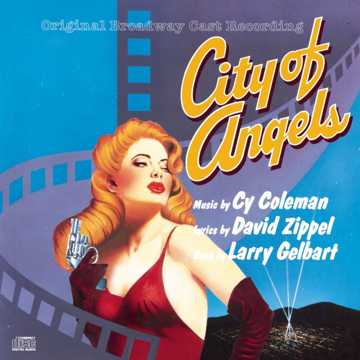 Album cover of City of Angels (Original Broadway Cast Recording)
