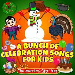 Cover of A Bunch of Celebration Songs for Kids