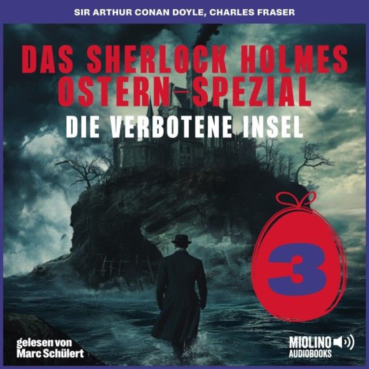 Album cover of Das Sherlock Holmes Ostern-Spezial (Die verbotene Insel, Folge 3)