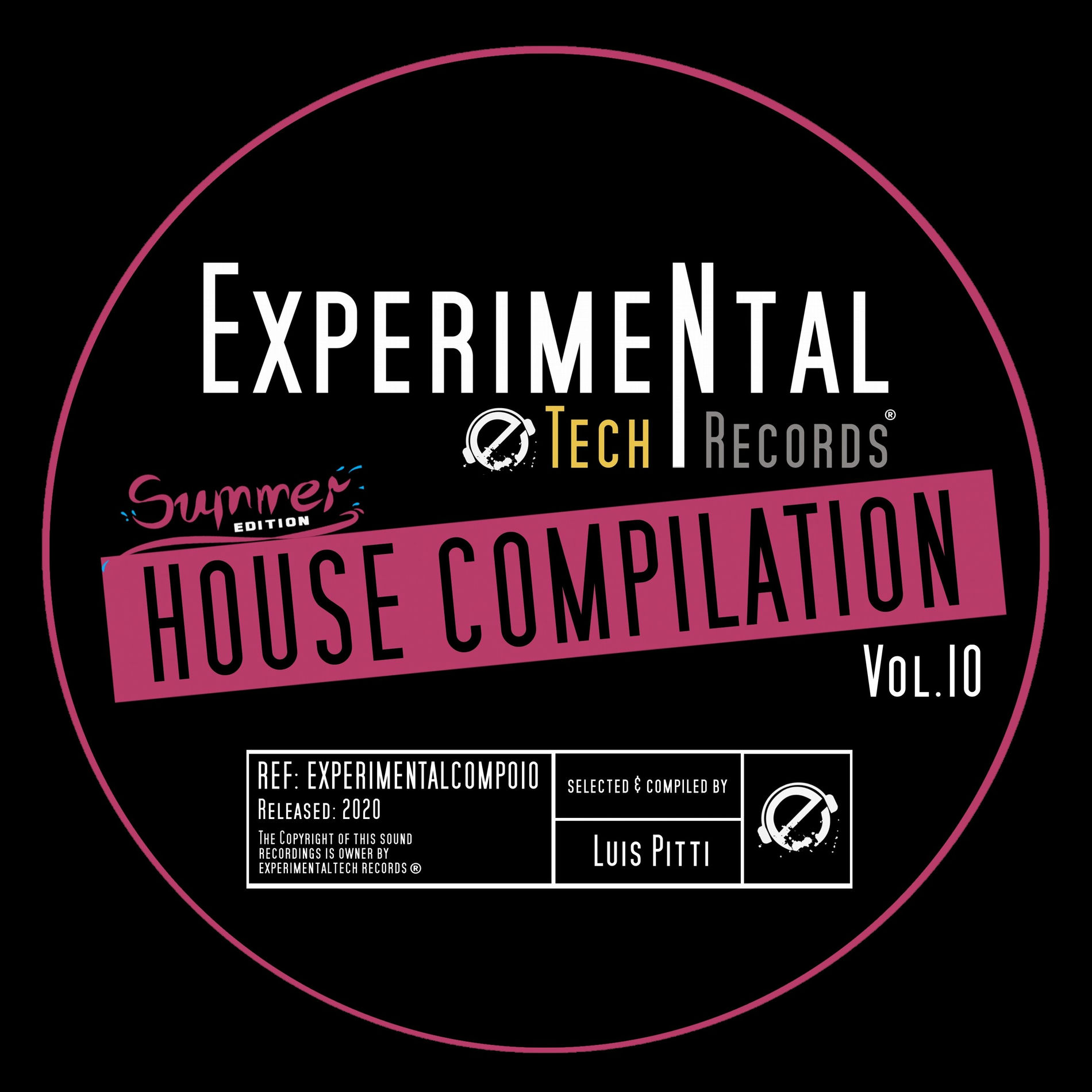 Album cover of House Compilation, Vol. 10 (Summer Edition) Selected & Compiled by Luis Pitti
