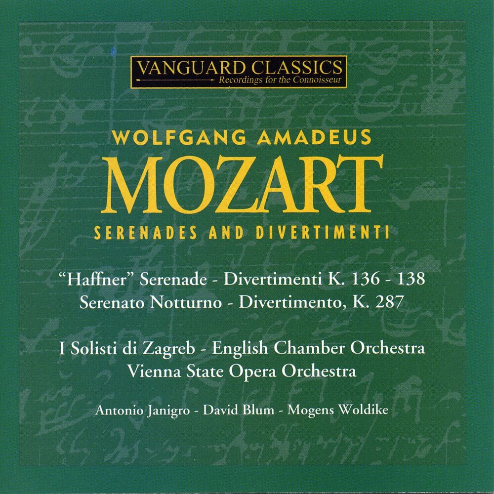 Picture of Mozart: Serenades and Divertimenti