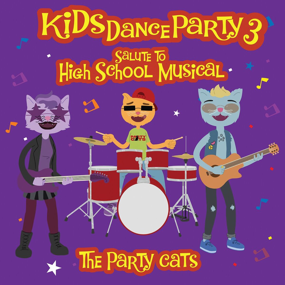 Album cover of Kids Dance Party: A Salute To High School Musical
