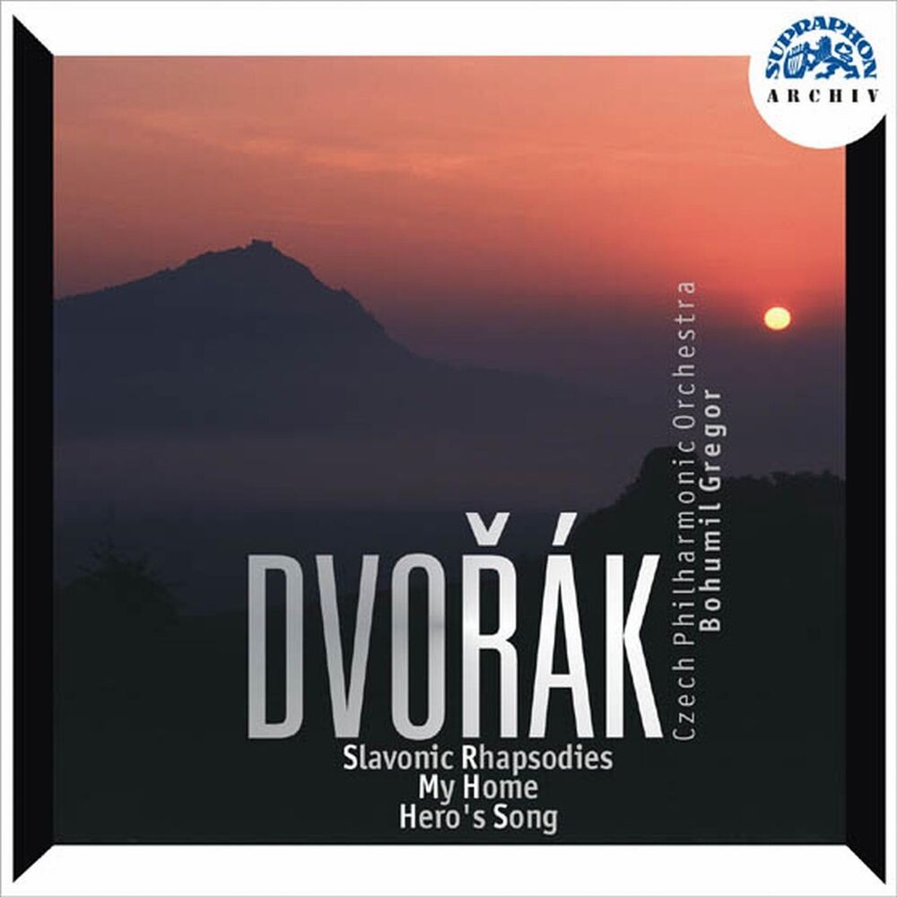 Picture of Dvořák: 3 Slavonic Rhapsodies, My Home, A Hero's Song