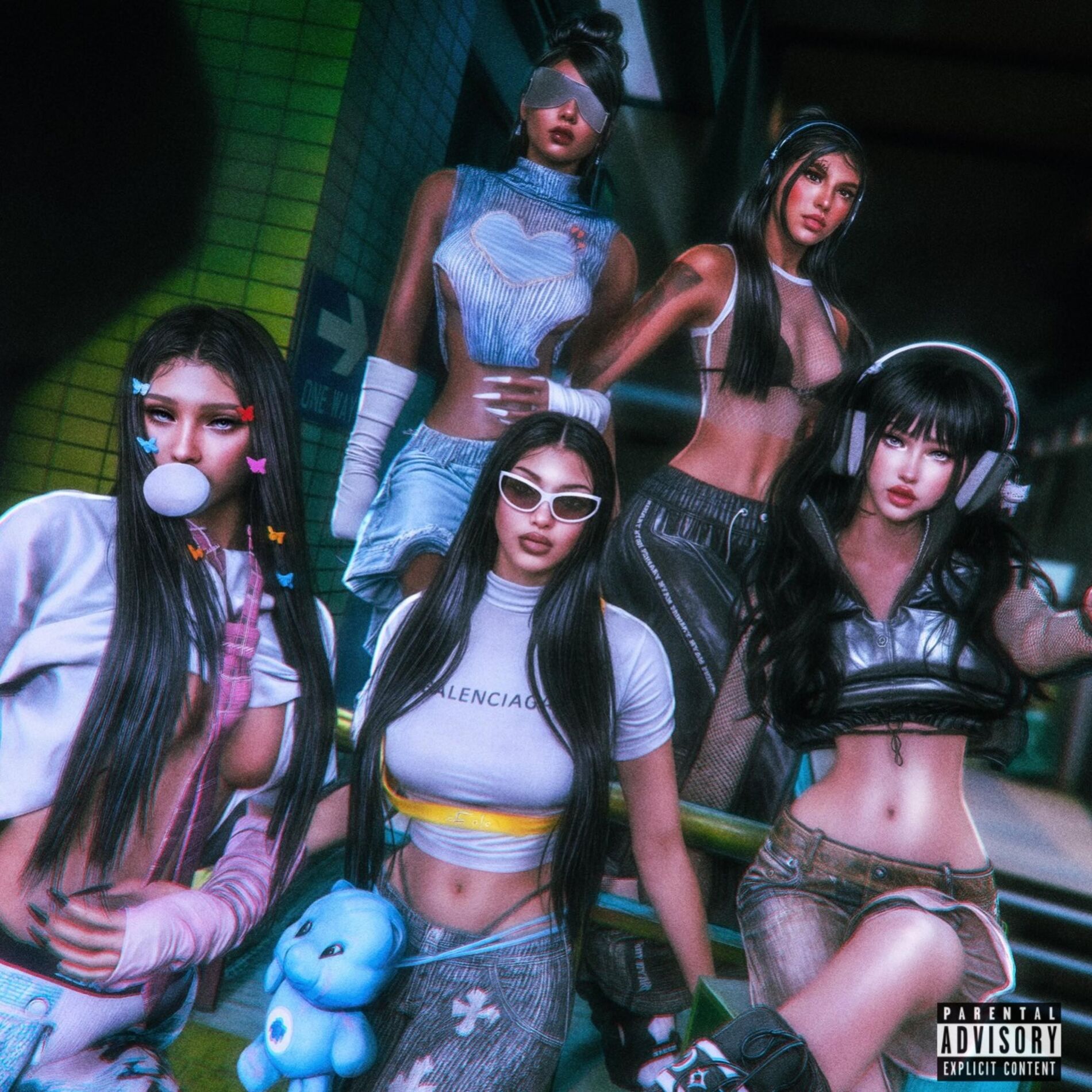 Album cover of massacre (feat. jaysonxox, ca$hianie, MissGucciVuitton, Valentino & brvyd1n)