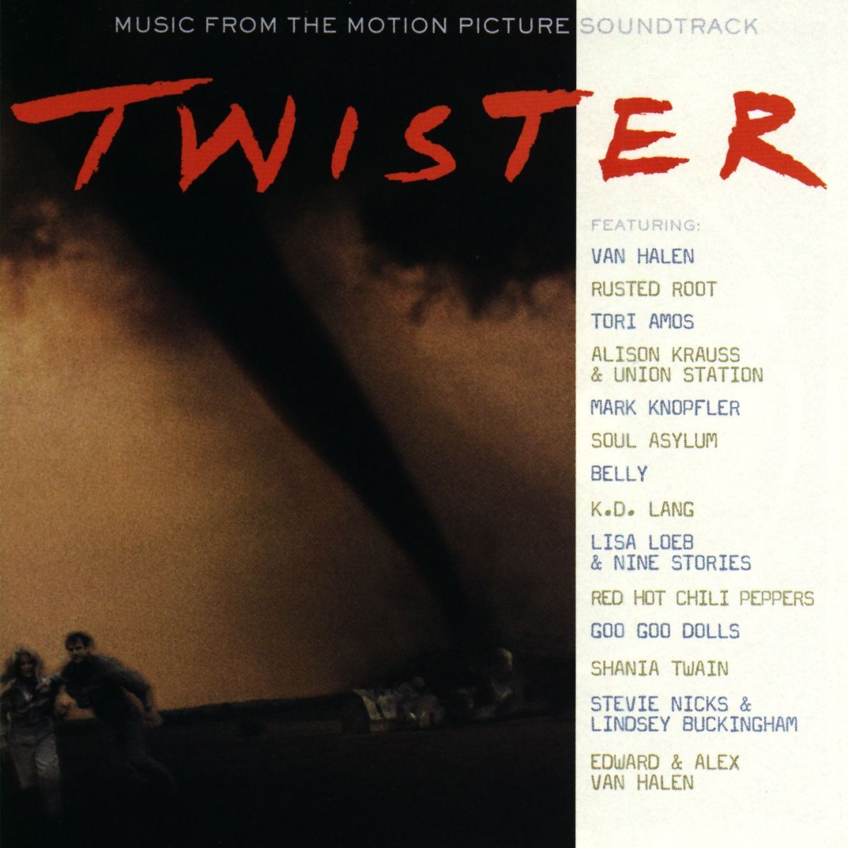 Album cover of Music From The Motion Picture Twister-The Dark Side Of Nature
