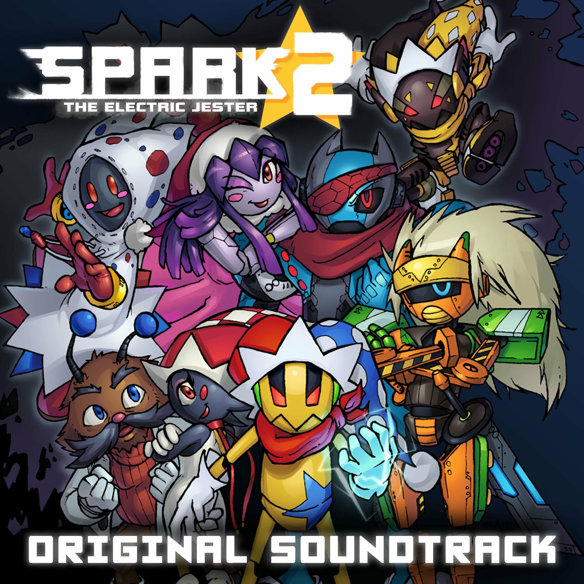 Album cover of Spark The Electric Jester 2: Original Soundtrack