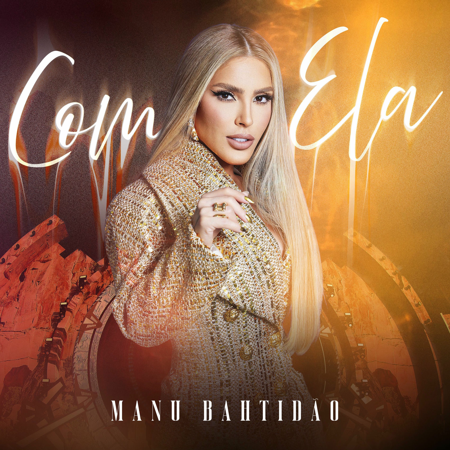 Album cover of Com Ela (Ao Vivo)