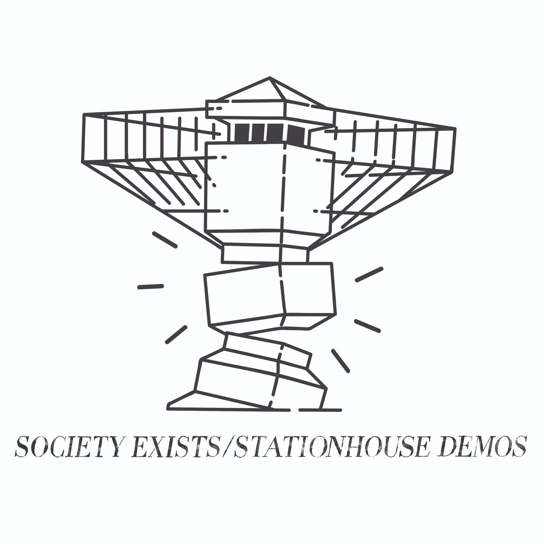 Album cover of Society Exists / Stationhouse Demos