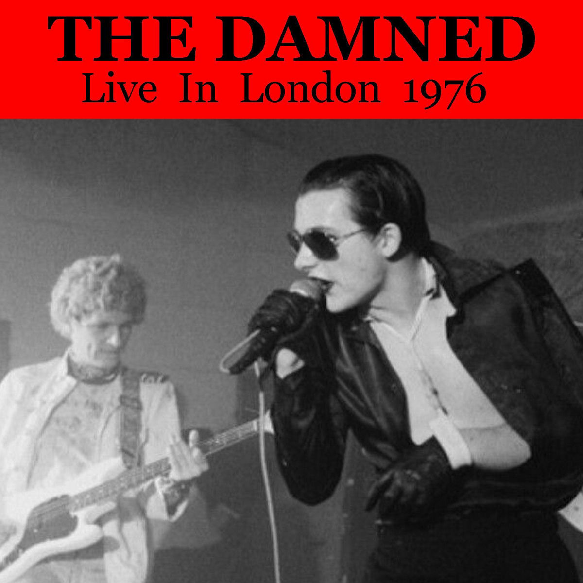Album cover of The Damned Live In London 1976