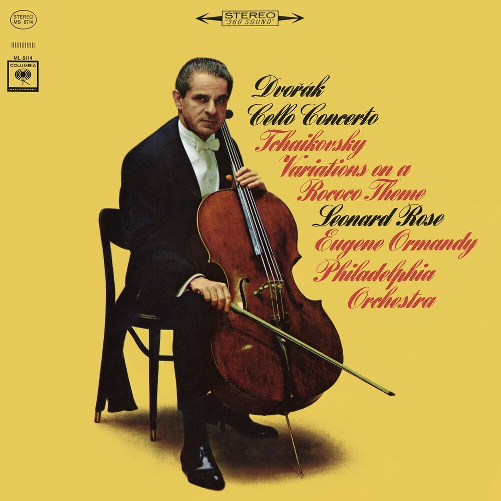 Picture of Dvorák: Cello Concerto in B Minor, Op. 104 & Tchaikovsky: Variations on a Rococo Theme, Op. 33 (Remastered)