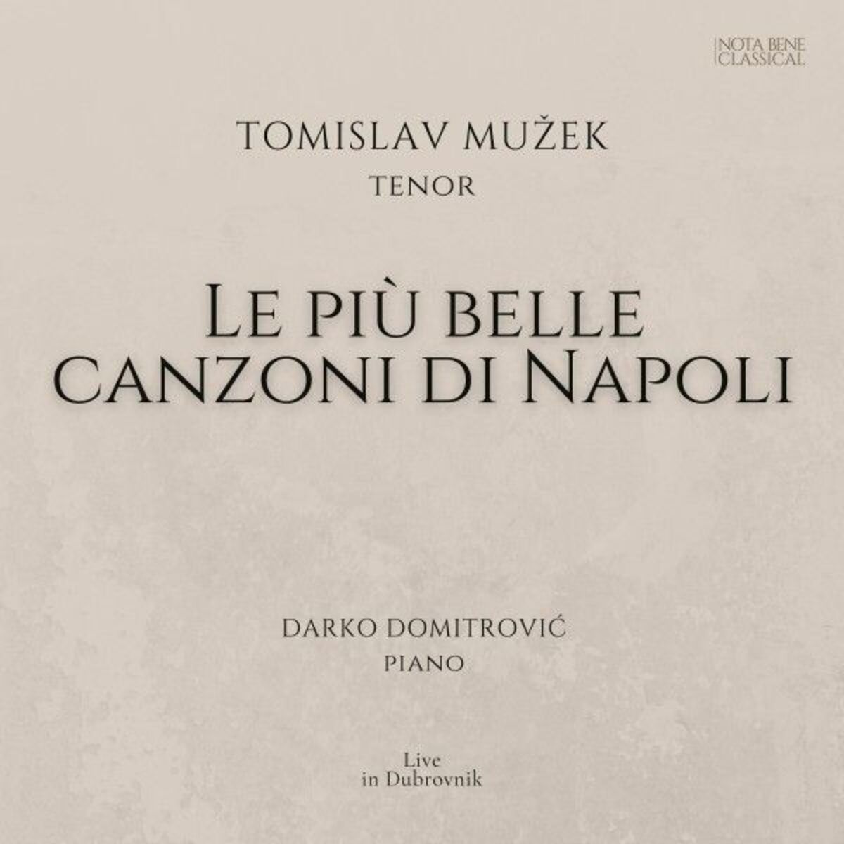 Album cover of Le più belle canzoni di Napoli (Live in Dubrovnik)