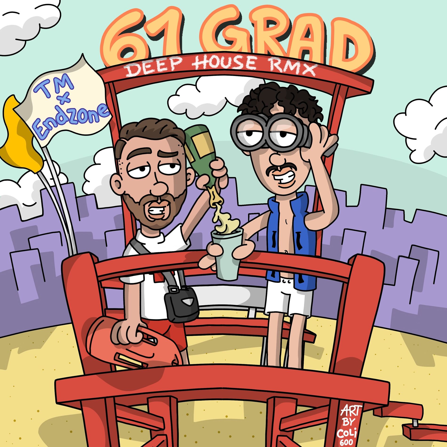 Album cover of 61 Grad (Deep House RMX)