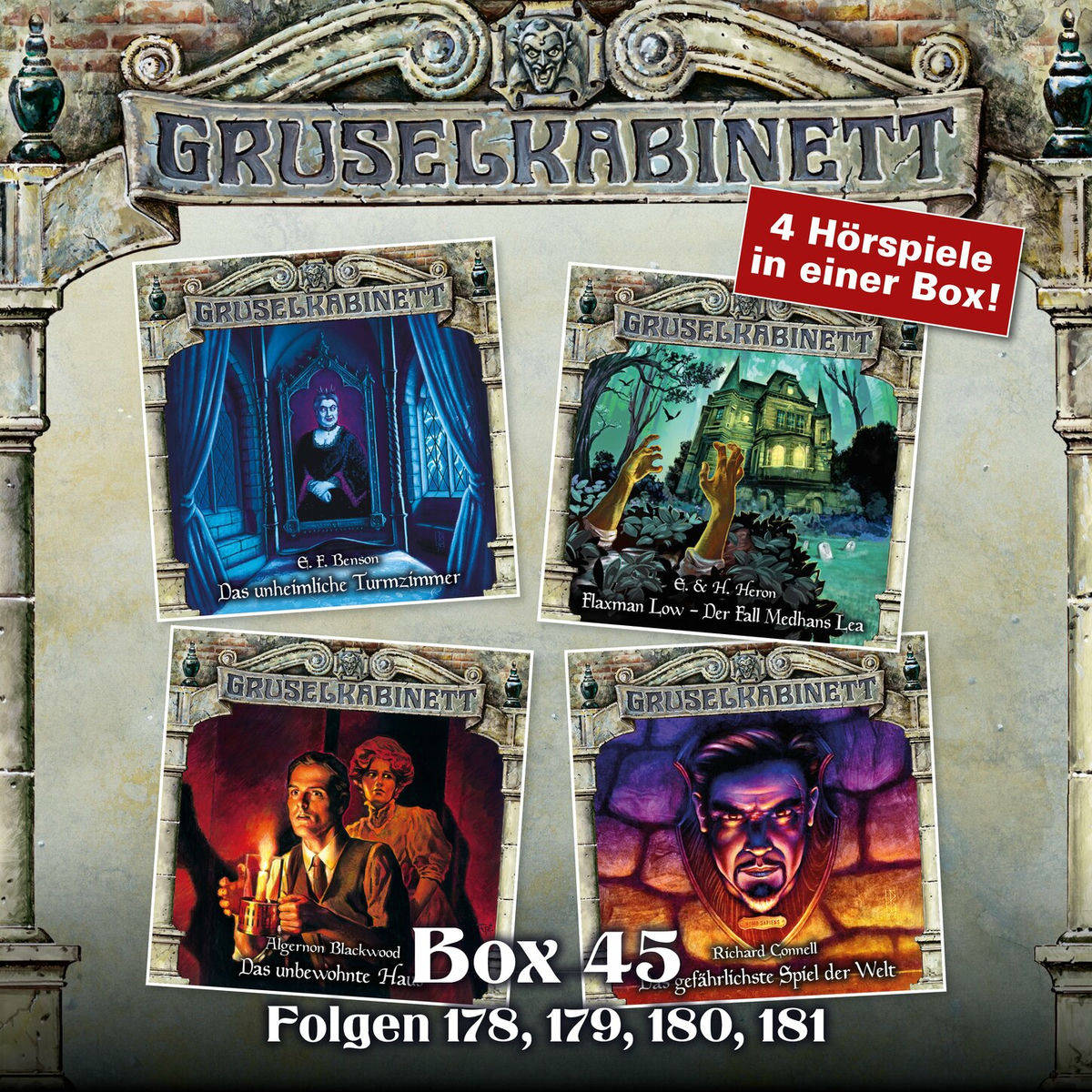 Album cover of Folge 178: Das unheimliche Turmzimmer - Kapitel 1