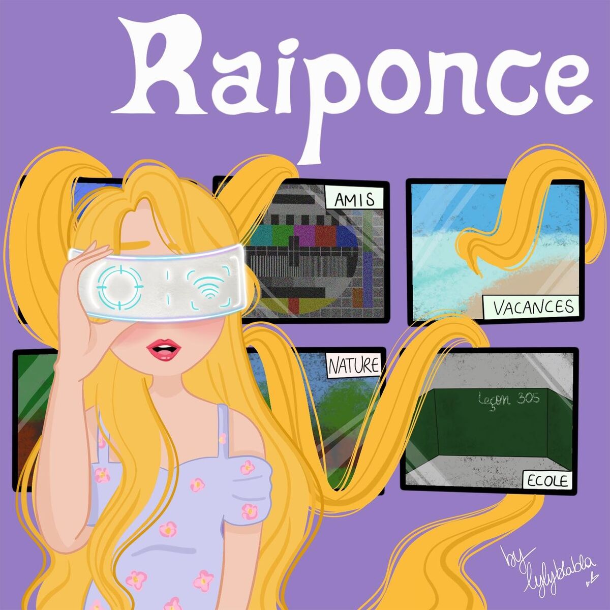 Album cover of Raiponce (feat. HollySiz & Stéfi Celma)