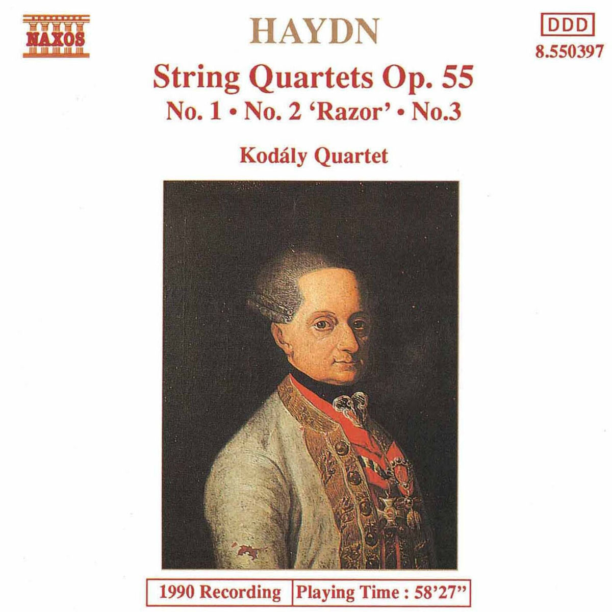 Album cover of String Quartet No. 46 in F Minor, Op. 55, No. 2, Hob. III:61, 