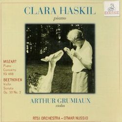 Cover of Clara Haskil, piano: Mozart, Beethoven