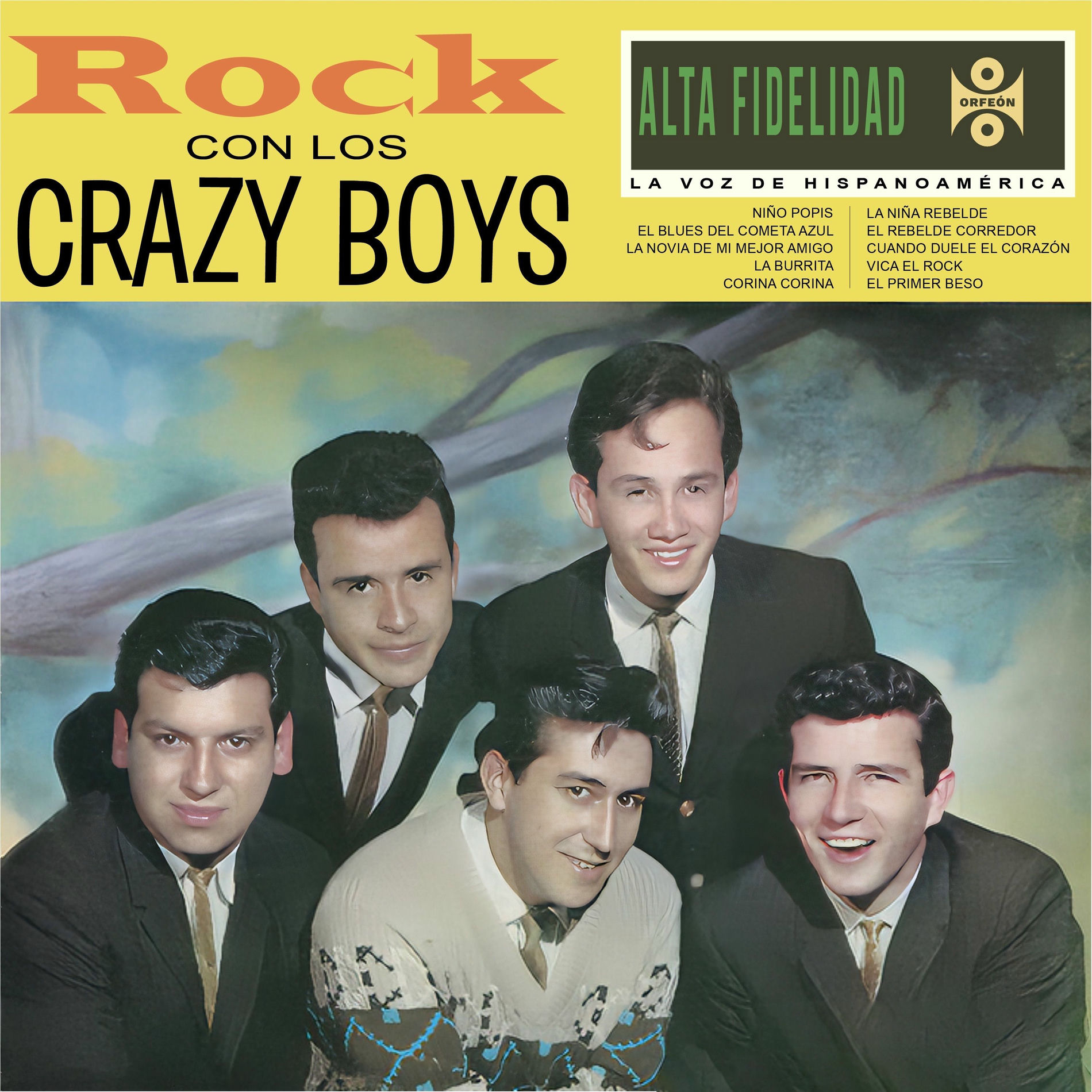Album cover of Rock Con los Crazy Boys