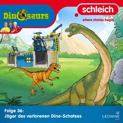 Cover of Folge 36: Jäger des verlorenen Dino-Schatzes