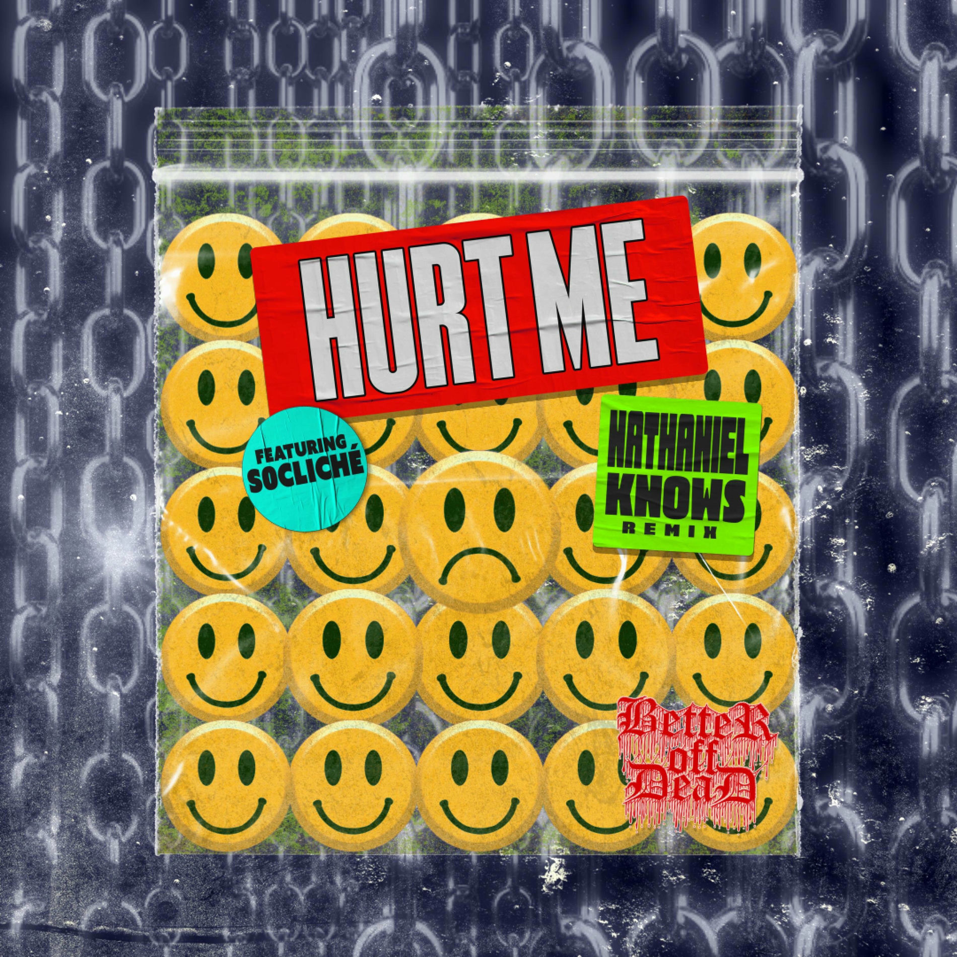 Album cover of hurt me (feat. s0cliché) [Nathaniel Knows Remix]