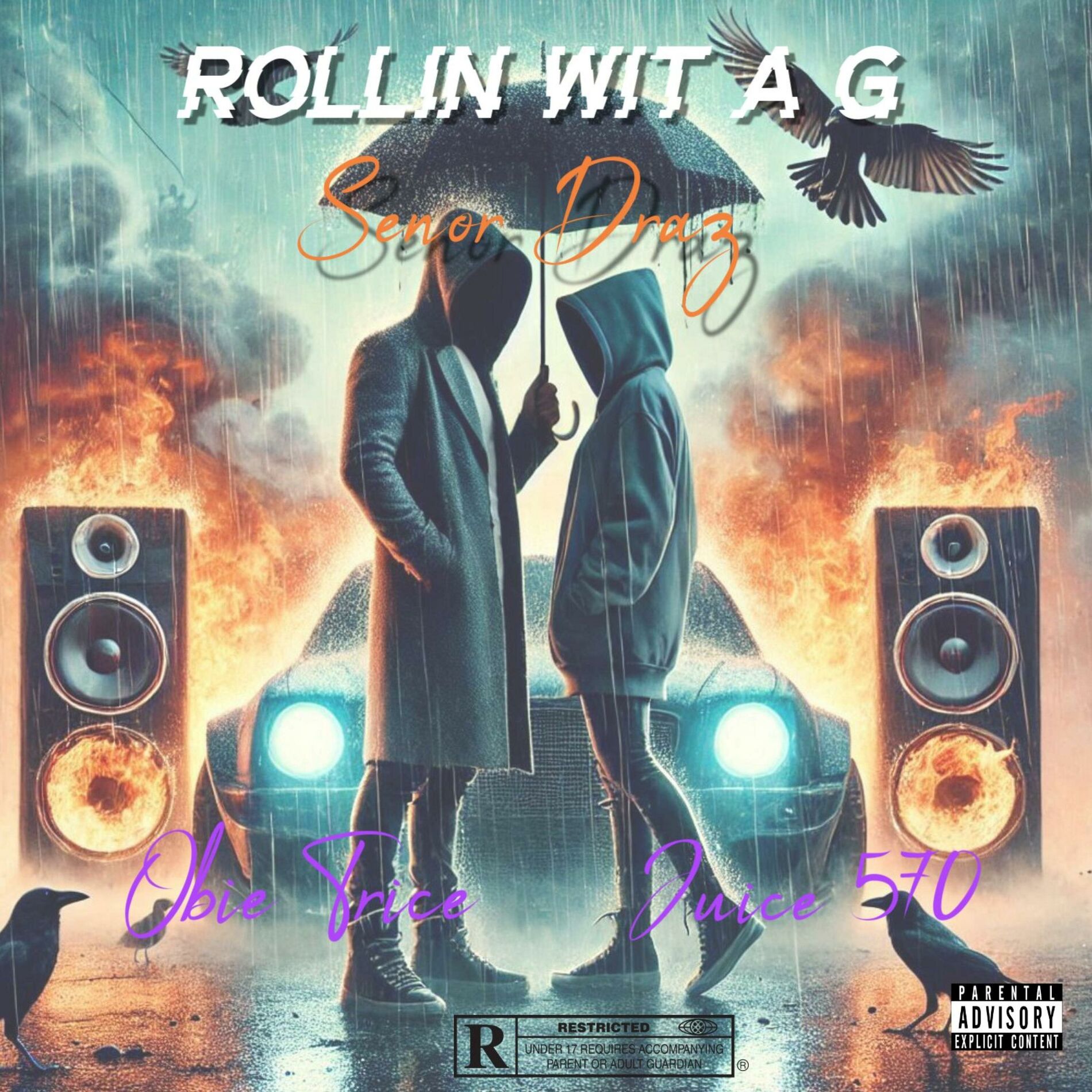 Album cover of Rollin Wit A G (feat. Obie Trice & Juice 570)