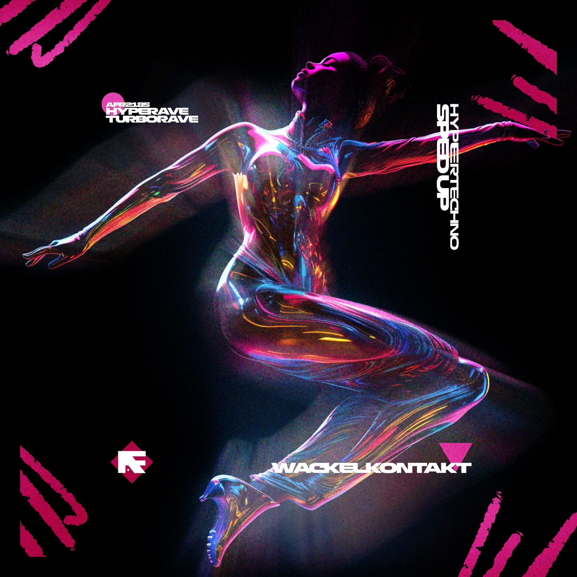 Album cover of WACKELKONTAKT (HYPERTECHNO SPED UP)