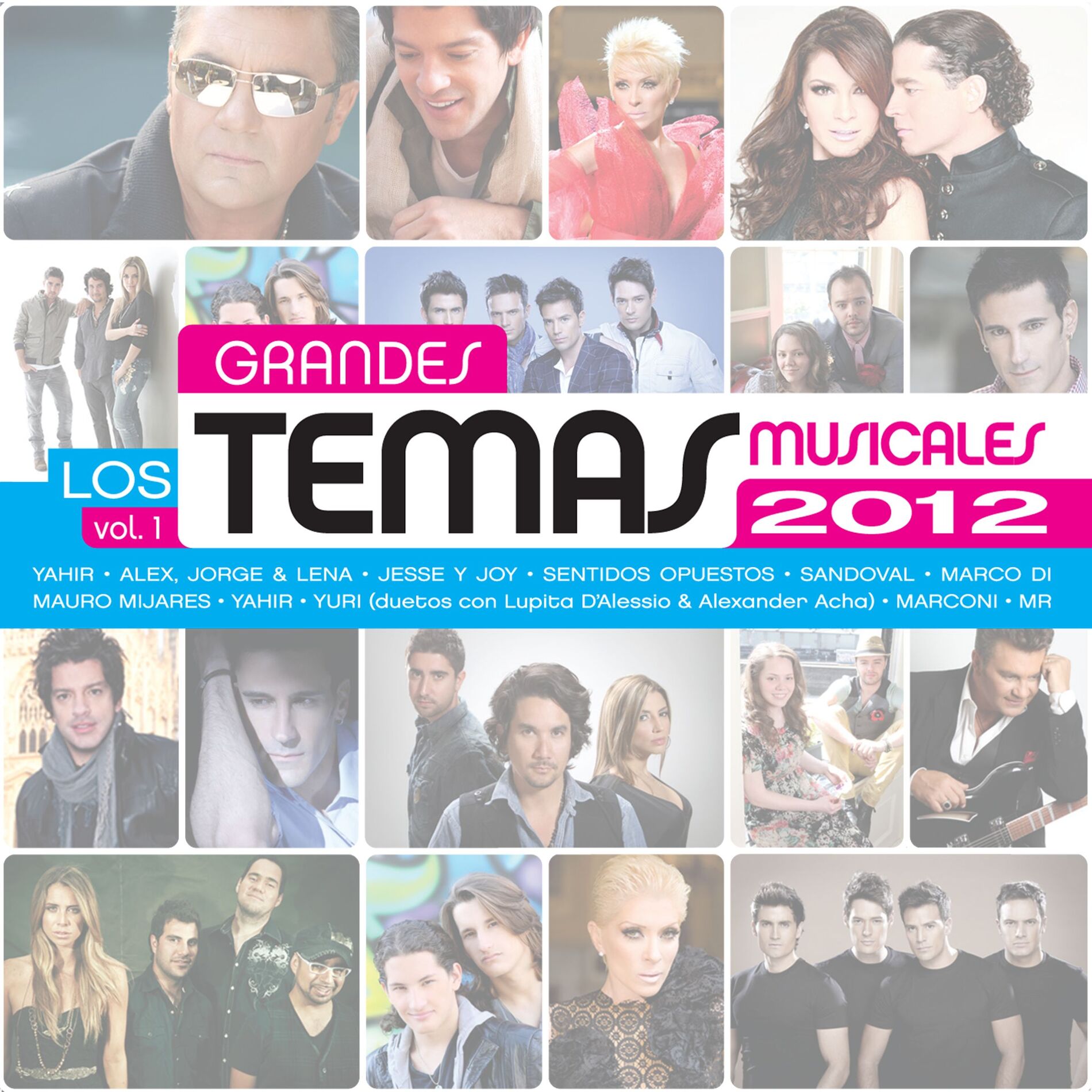 Album cover of Los Grandes Temas Musicales 2012