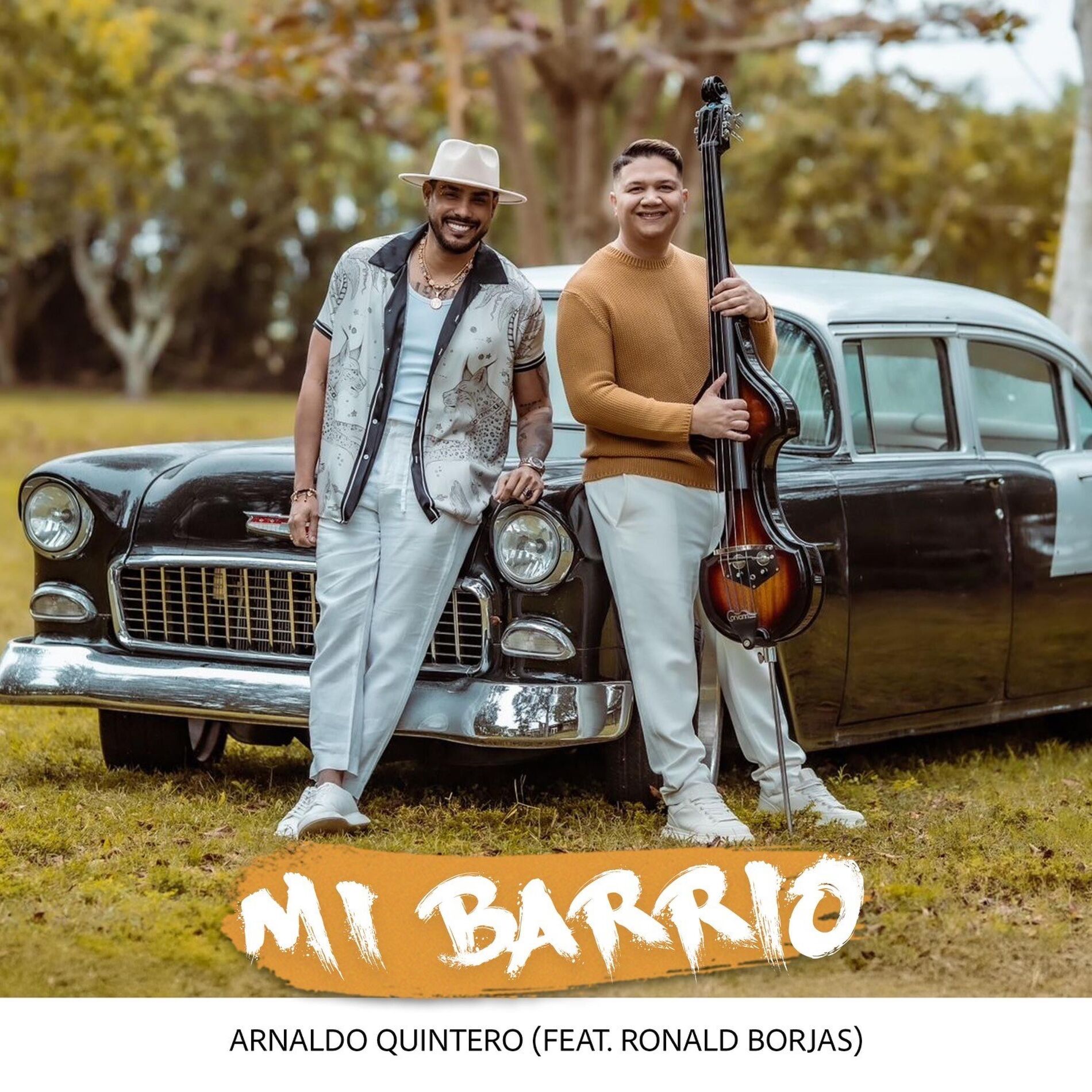 Album cover of MI BARRIO (MIS CANCIONES) (feat. RONALD BORJAS)
