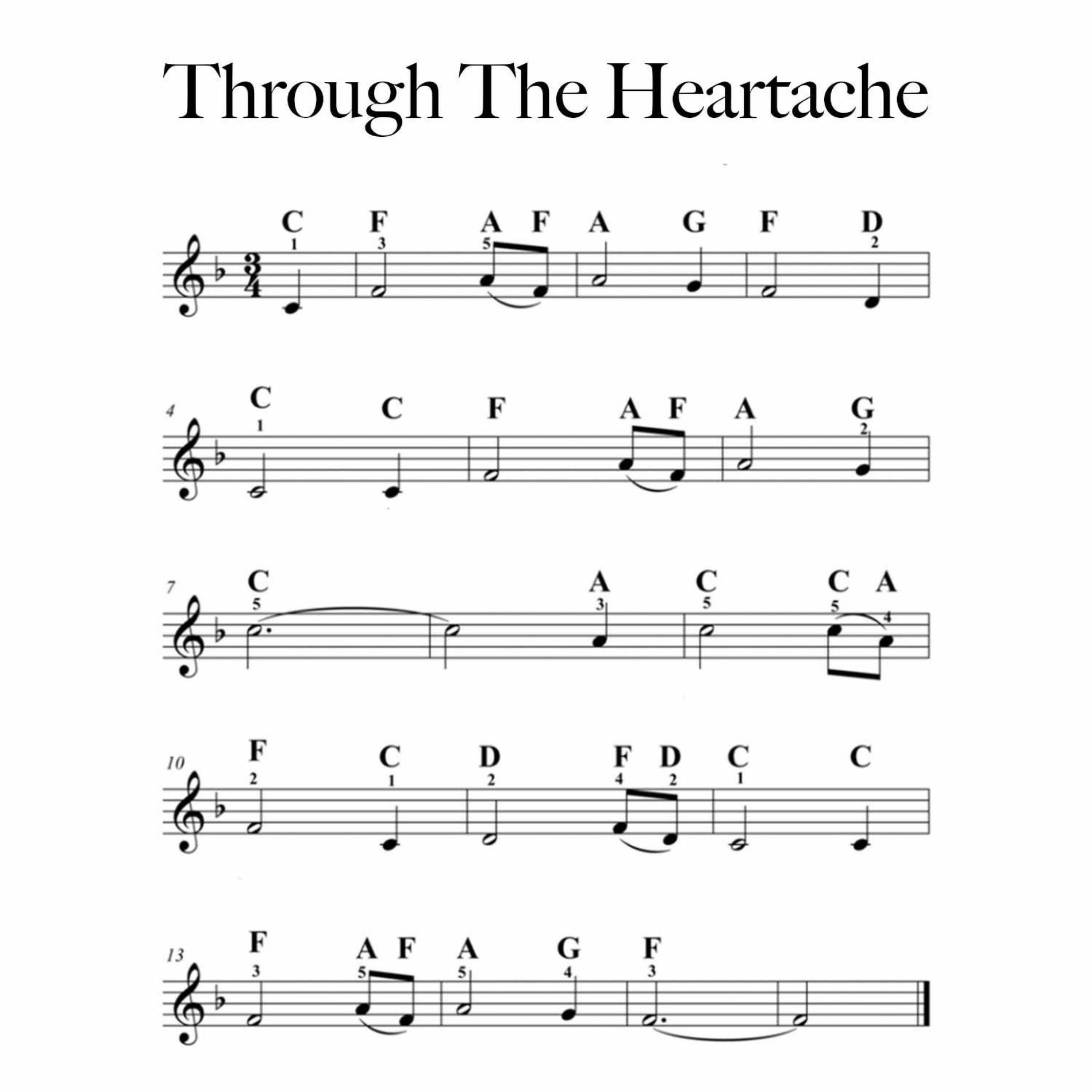 Album cover of Through The Heartache (Reimagined)