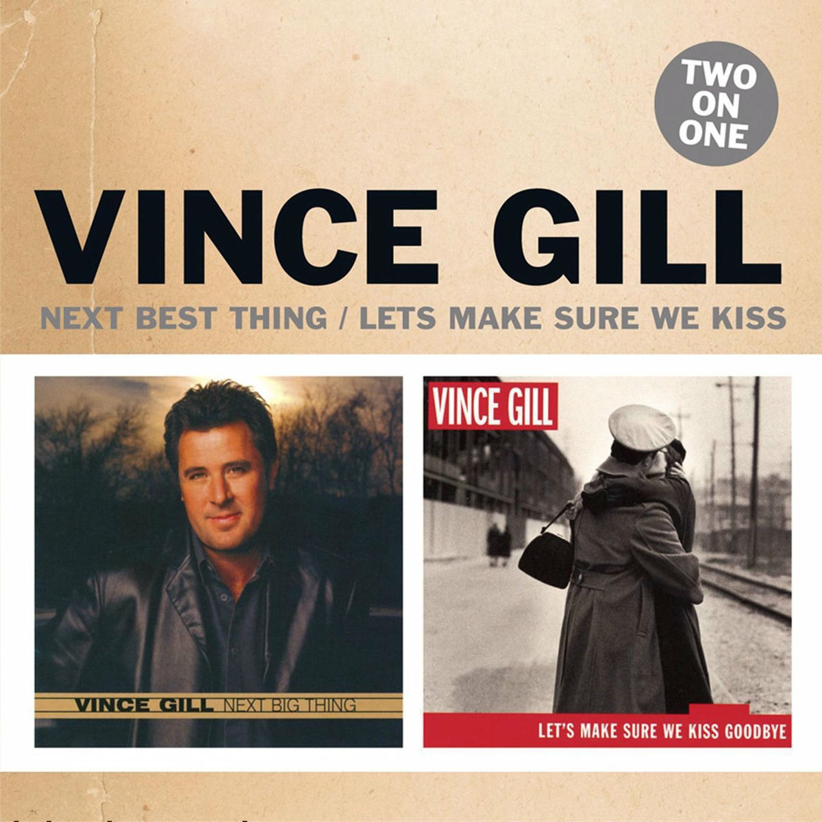 Album cover of Two On One: Next Big Thing / Let's Make Sure We Kiss Goodbye