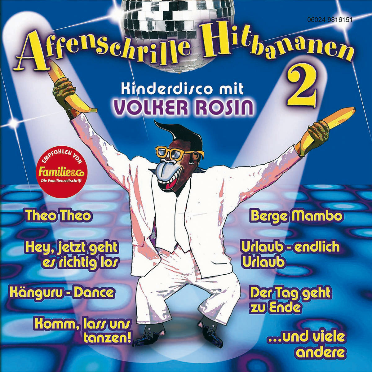 Album cover of Affenschrille Hitbananen 2