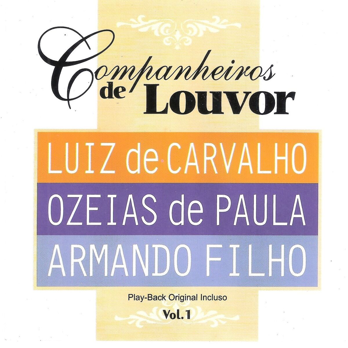 Album cover of Companheiros de Louvor, Vol. 1