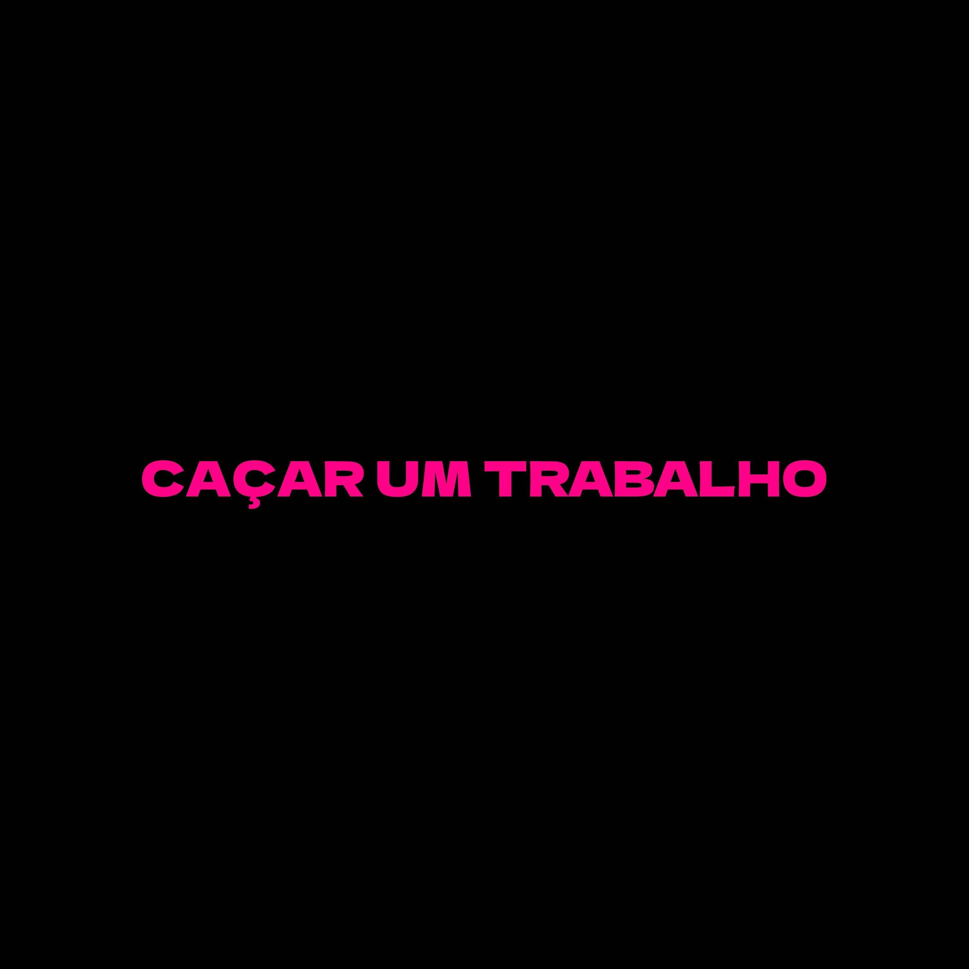 Album cover of Caçar um Trabalho