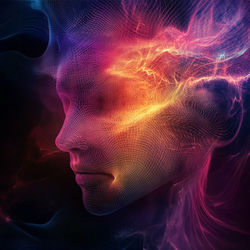 Cover of Cerebral Synergy: Amplify Your Vibration, Binaural Brainwave & Transcendent Meditation by undefined