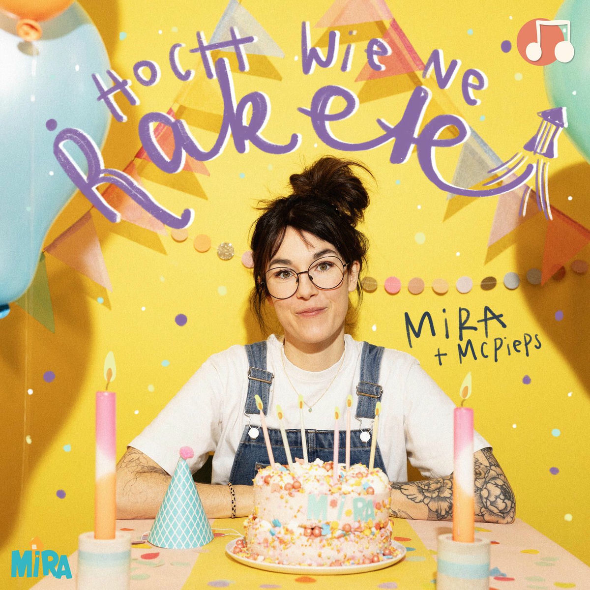 Album cover of Hoch wie ne Rakete (Geburtstagslied)